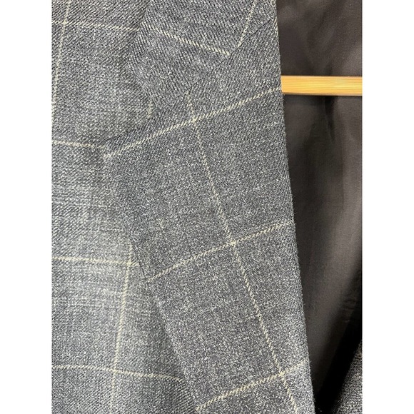 Lauren Ralph Lauren Men's 39R Blue Suit Jacket w/ 3 Buttons & Shoulder Pads - Picture 11 of 13